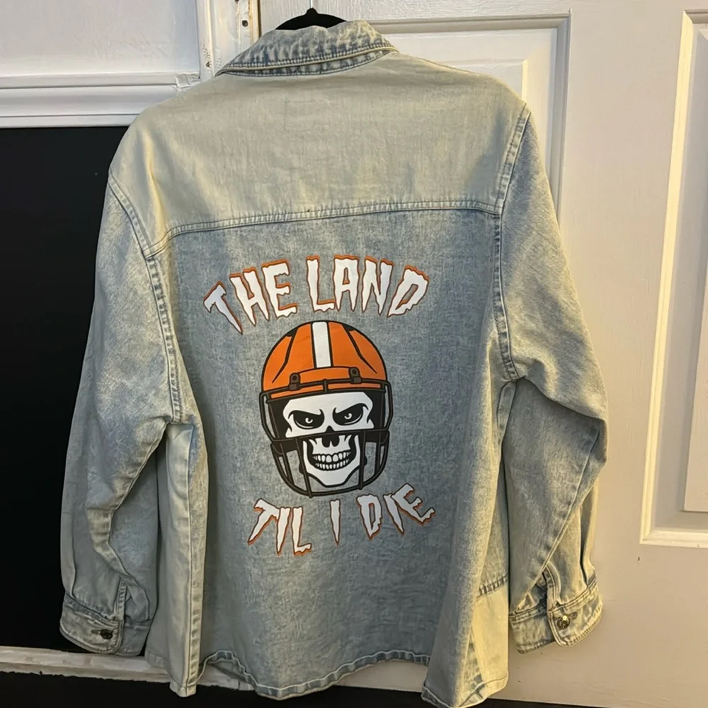 Oversized Jean jacket - Picture 1 of 2